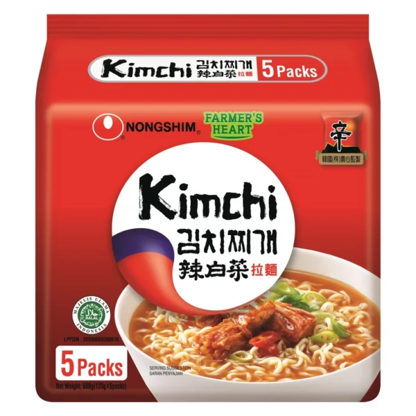 Nongshim Ramen 5 PacksX120g   Korea   China