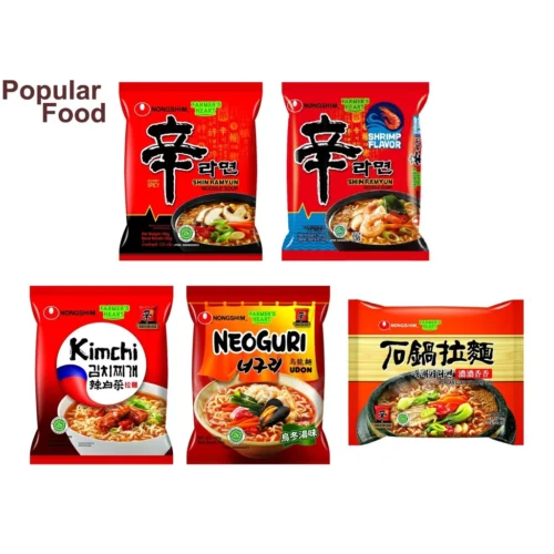 Nongshim Shin Noodle 1 Pack 120g  Made in Korea   China