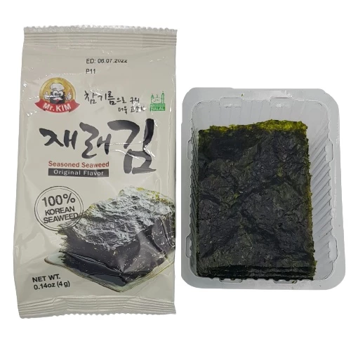 Mr Kim Seaweed 12 packs x 4g MADE IN KOREA