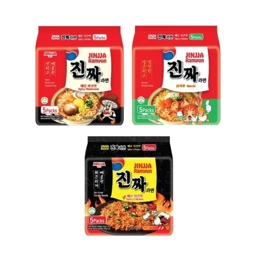JINJJA Ramen Ramyun Noodle 5 Packs X 120g