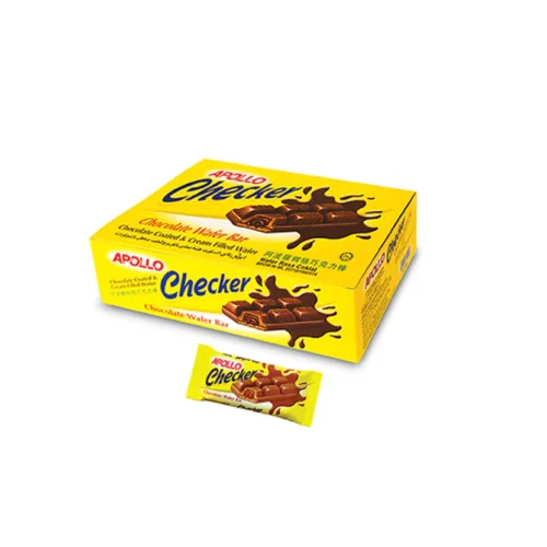 APOLLO CHECKER CHOCOLATE BAR 24 S