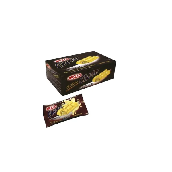 APOLLO CHECKER CHOCOLATE BAR 24 S