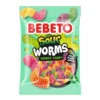 Bebeto Sour Worms Gummies  2 Bag